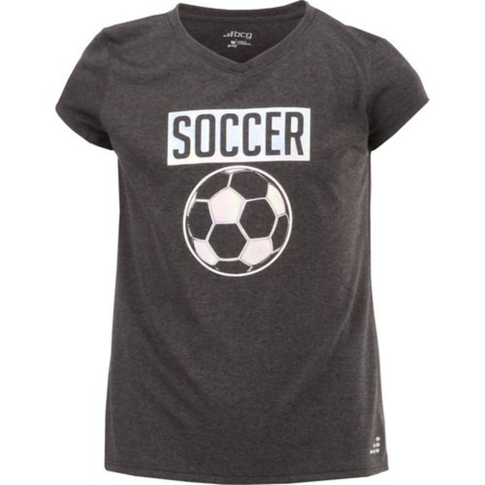 girls soccer tee